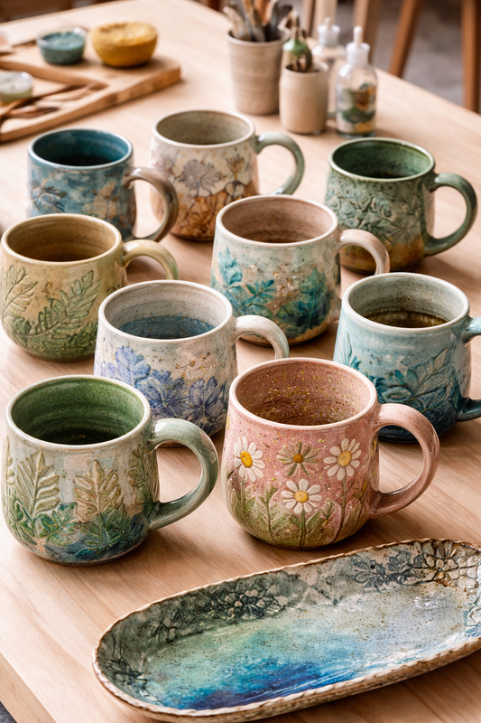 Workshop: Hand-building Ceramics 1/20 & 1/27, 5pm:  Hand-building Mugs